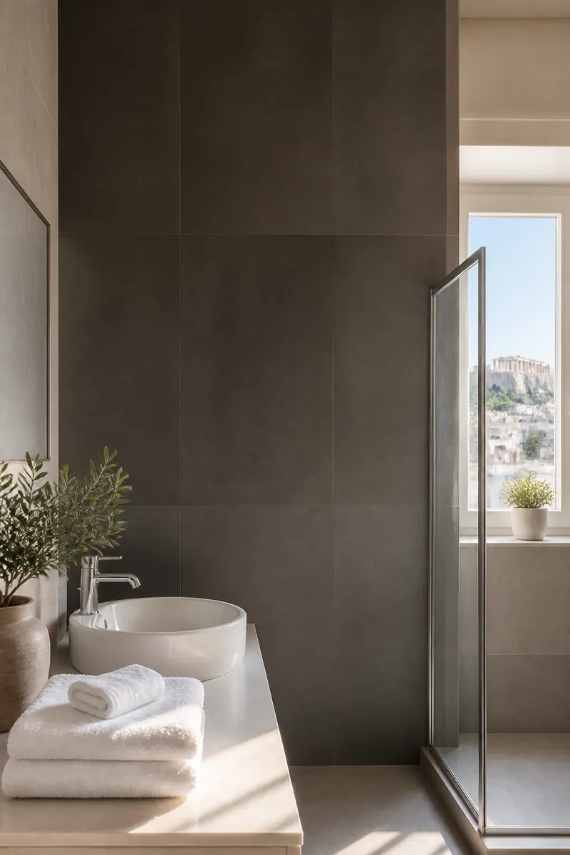 Olive House bathroom